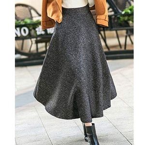 Maxi Wool Skirt